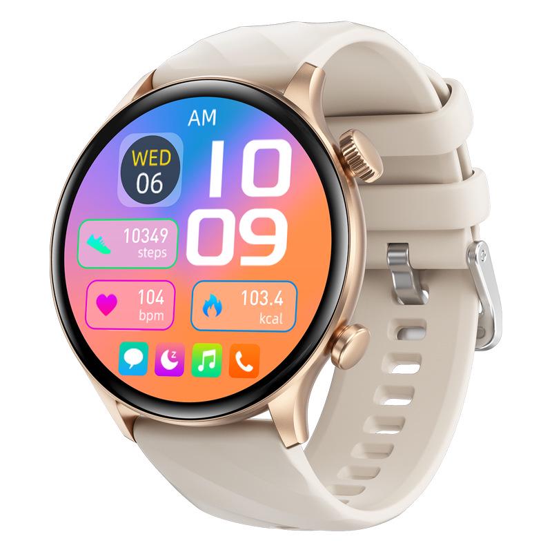 2024 Zw63 Round Screen Smartwatch with Bluetooth Call & Multifunctional Health Sports Features