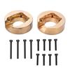 1Pair Brass Counterweight Wheel Rim Internal Counterweight for Absima Sherpa 1 10 Climbing Car Upgrade Parts