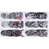 6 Sheets Full Arm Tattoo Sticker Men Women Waterproof Party Fashionable Temporary Tattoo Sticker