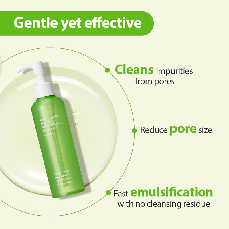 [SUNGBOON EDITOR] Green Tomato Double Cleansing Ampoule Oil 200g