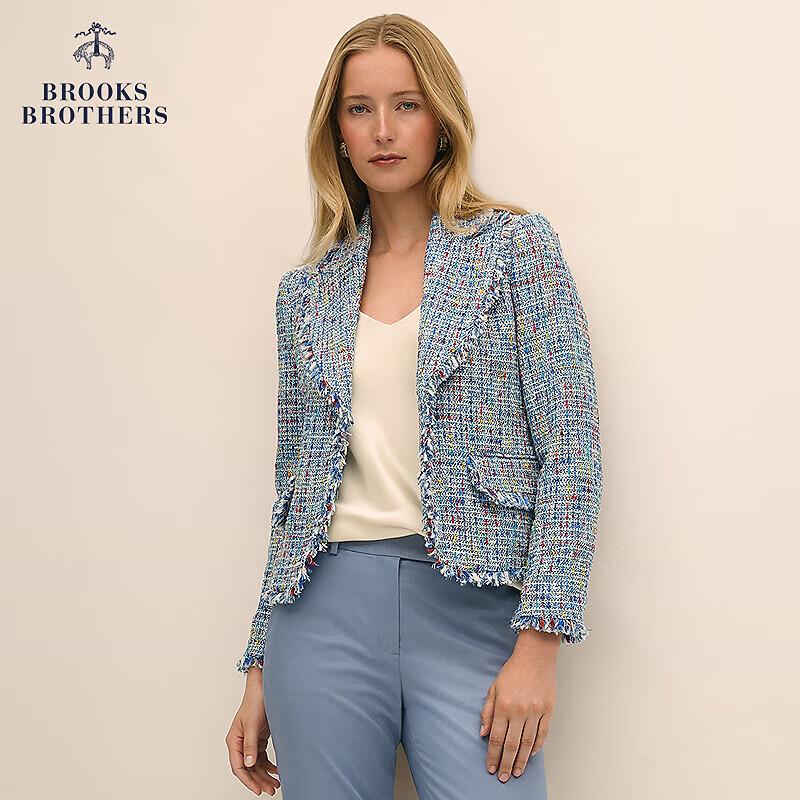 Женский твидовый блейзер Brooks Brothers в стиле Dopamine