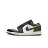 Air 1 Low Black Toe Medium Olive