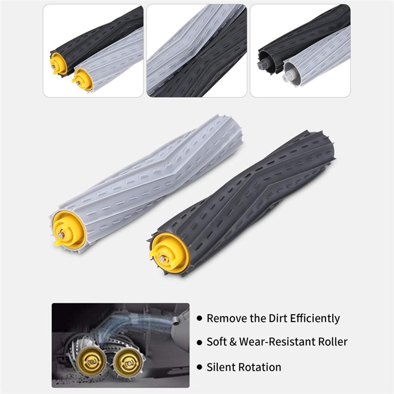 Replacement Parts Compatible for iRobot Roomba Series 800 900, Brush Accessories for 866 871 880 890 960 966 971 976