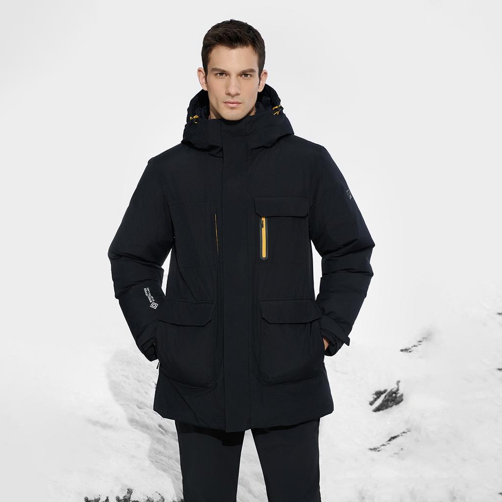 Fila Мужская пуховая куртка Pitch Black A11M447919FBK