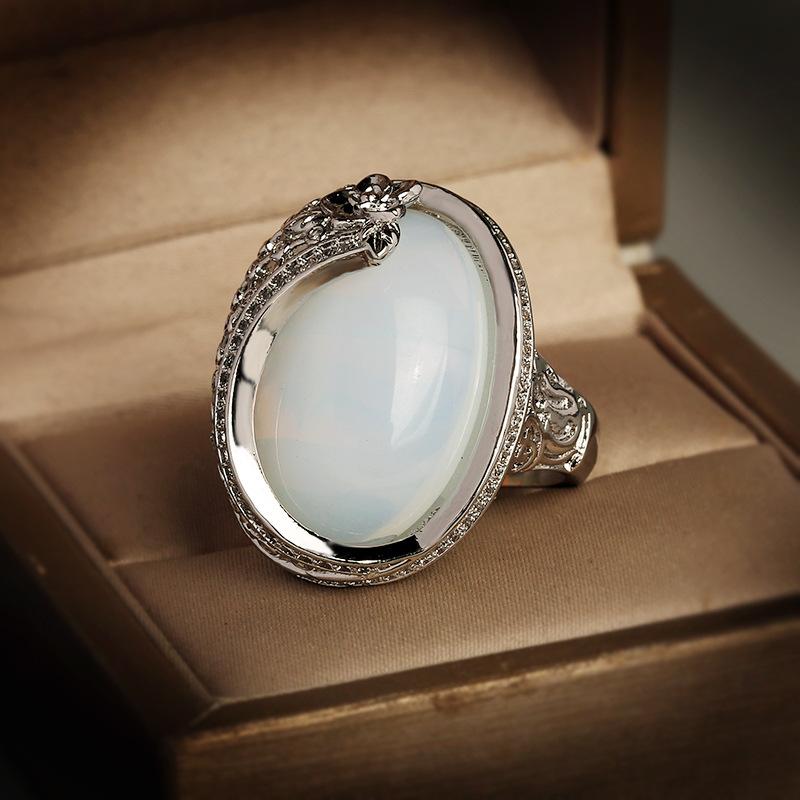 Твердое кольцо из стерлингового серебра 925 пробы с нефритом для унисекс Anillos De Origin, нефритовый драгоценный камень Bizuteria, ювелирное кольцо из серебра 925 пробы для женщин и мужчин
