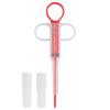 Pet Medicine Feeding Syringe Cat Dog Tablet Syringe with 2 Tips Pet Pill Dispenser ToolsRed