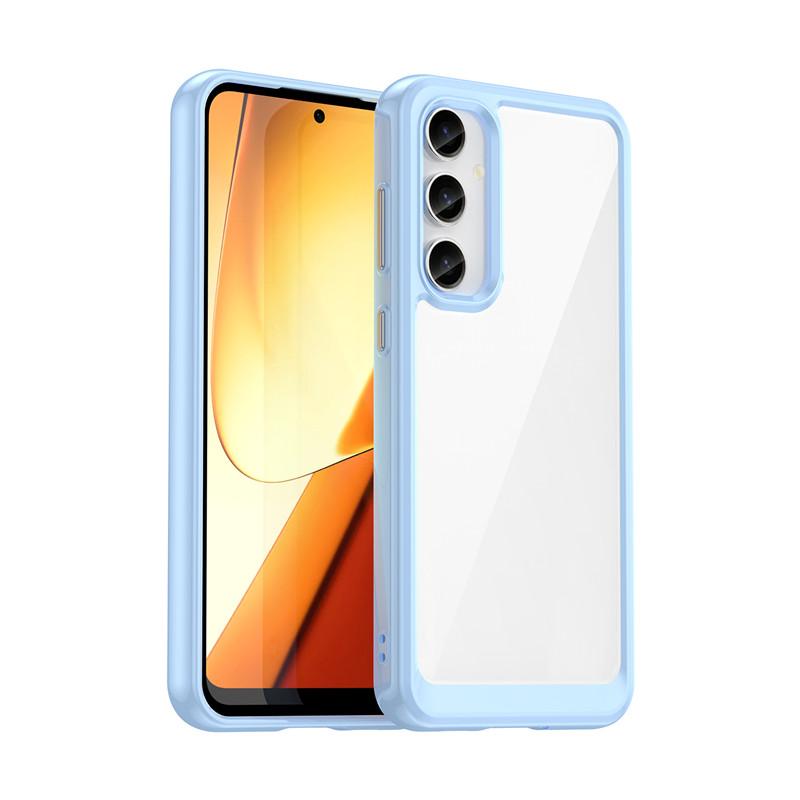 Чехол для Samsung Galaxy S23 FE Чехол для Samsung S23 FE 6,4-дюймовый цветной мягкий силиконовый прозрачный бампер для Galaxy S23FE