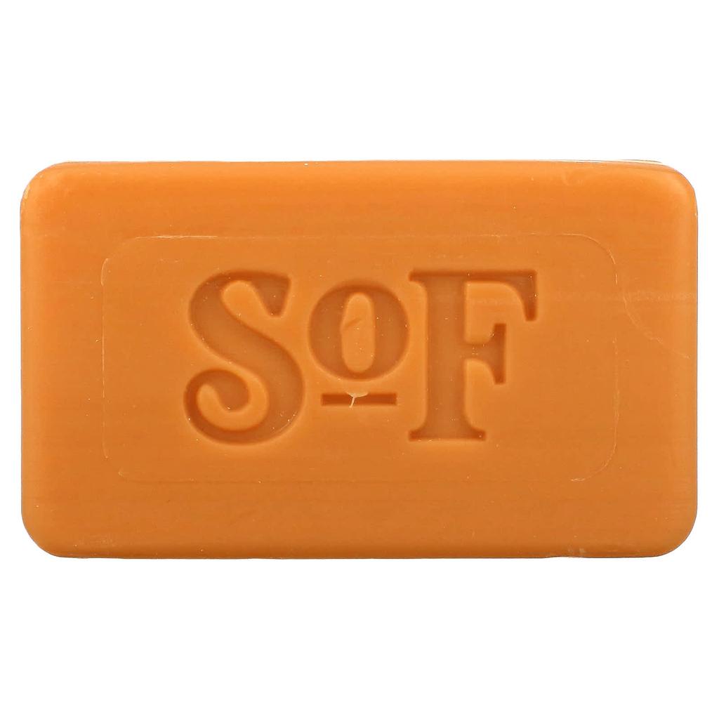 SoF French-made Soap Bar, with Shea Butter, Orange Blossom Honey, 1.5 Oz (42.5 G)