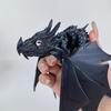 3D Printed Flying Dragon Figurine Movable Joints Winged Dragon Figure Articulated Dragon Model Fidget Toy Desktop Decoration Ornament