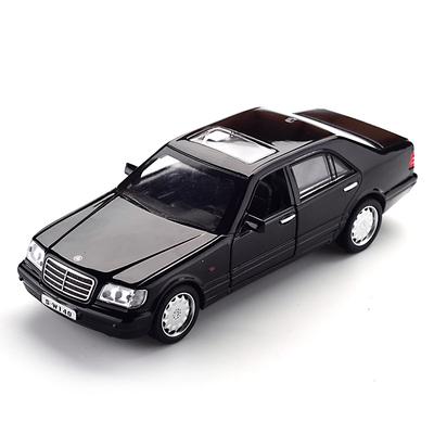 1/32 Benz S-W140 модель автомобиля из сплава детские игрушки со звуком и светом и функцией инерционного движения модель автомобиля из сплава с высокой имитацией для мальчика в подарок