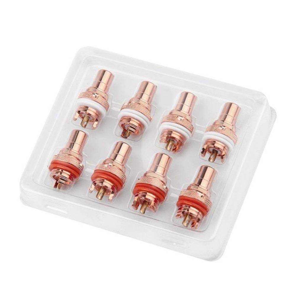 Аудиофильский RCA Jack Plug Медный Родий/Золото Покрытый CMC RCA Розетка для Терминалов Динамиков Аудио Проводные Соединители Панельная RCA Мама