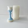 1 шт. Ручная работа Ароматическая свеча Гипсовые Смоляные Формы DIY Цветы Тюльпан Силиконовая Форма Домашнее Печенье Шоколадные Конфеты Инструмент для Выпечки
