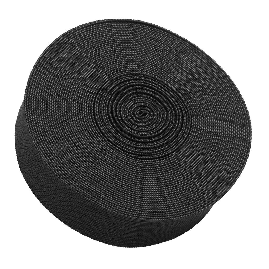 Elastic Band 10 Yards Black 3.5cm1.4in Width Thicken DIY Cutting Comfortable Breathable Sewing