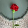 Handmade Woven Yarn Knitted Faux Flower Bouquet
