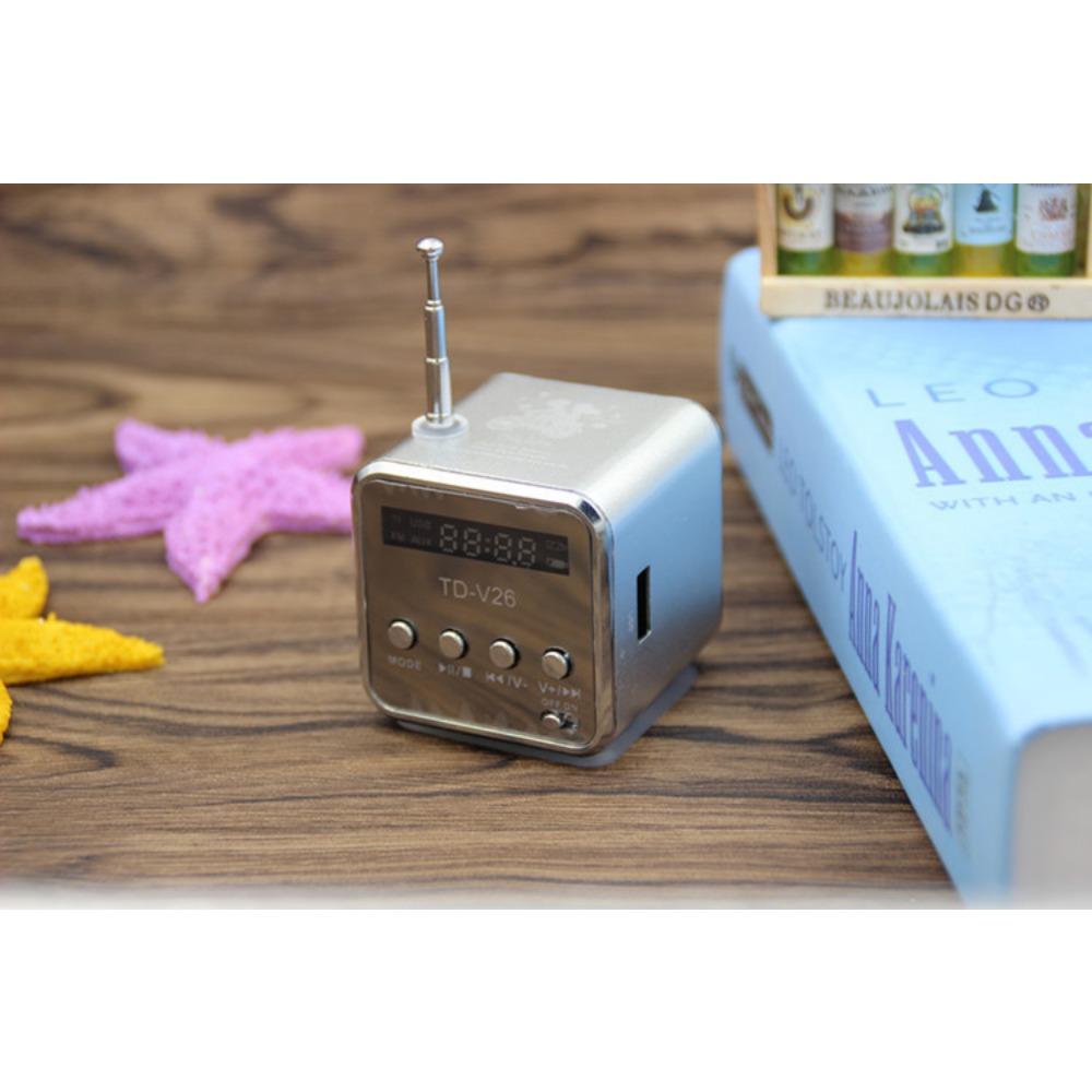 1 шт. FM портативное мини-радио Micro Treble Bluetooth портативное голосовое для компьютера, мобильного телефона, поддержка музыки в формате MP3, карта Micro TF