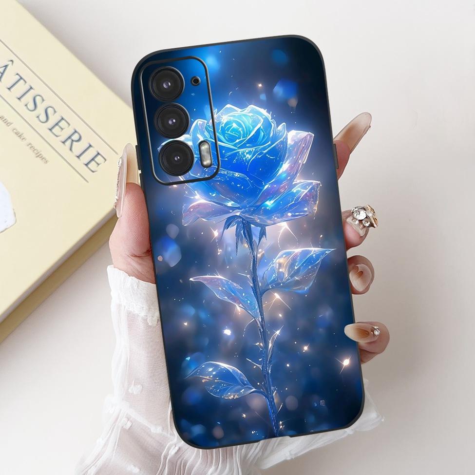 Для телефона Edge 20 20Pro 20Lite Чехол Для Motorola Edge 20 Pro Чехол Силиконовый Роскошный Модный Любовь Милый Кот Девушка Забавный Крутой Расписной