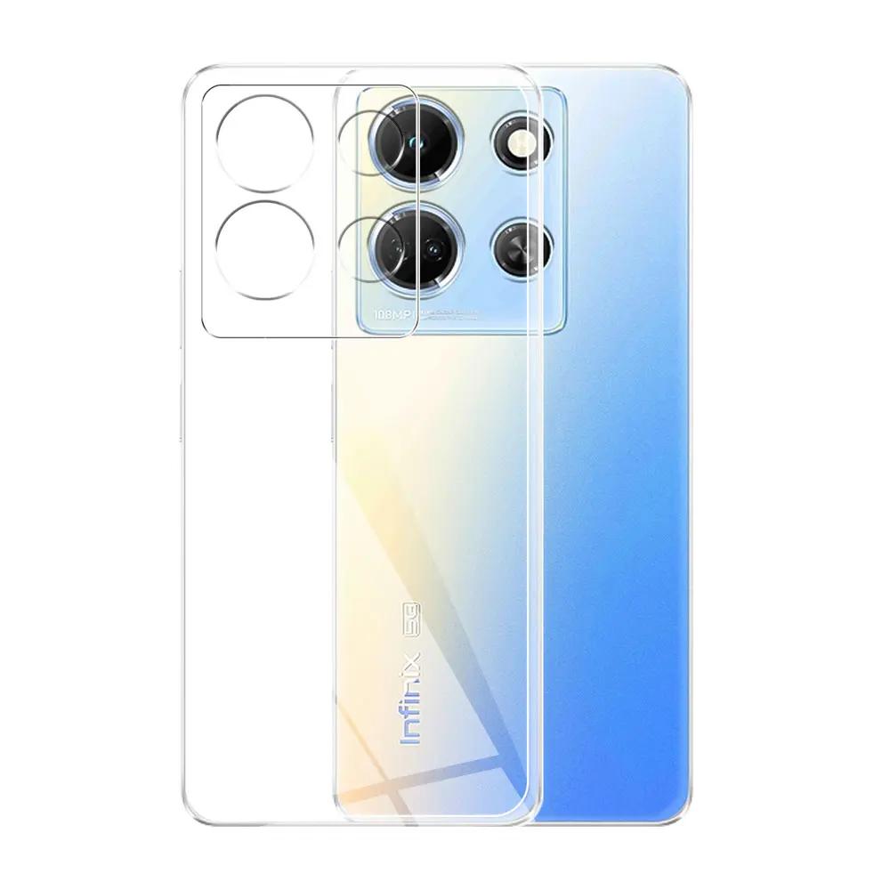 Для Infinix Note 30 Чехол Прозрачный Силиконовый Мягкий Чехол Для Телефона TPU Чехол Для Infinix Note 30 Pro Coque Для Infinix Note 30 4G Fundas