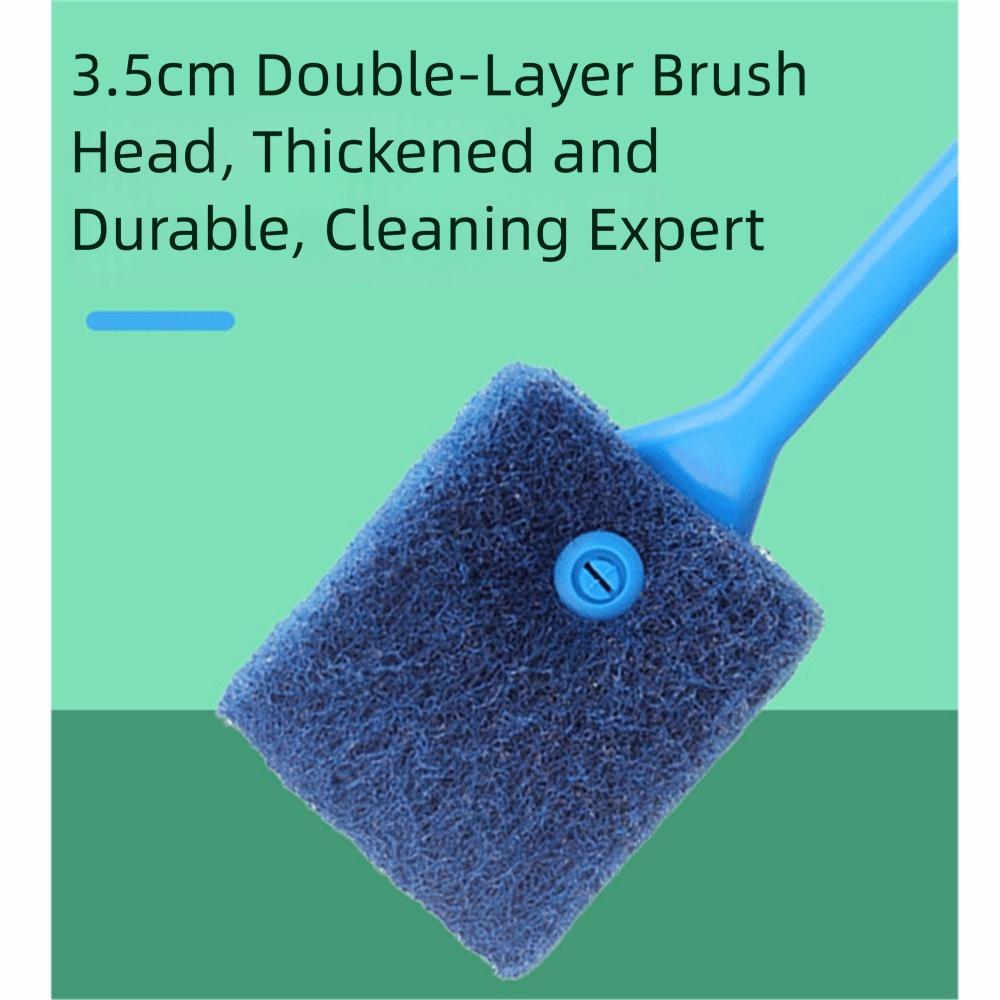 Double Sided Sponge Fish Tank Cleaning Brush Floating Cleaning Brush Glass Acrylic Fish Tank
