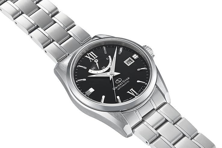 Мужские автоматические часы Orient Star RK-AU0004B, стандартная механика, сделано в Японии, с 2-летней гарантией производителя, черные