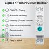 Умный автоматический выключатель TUYA ZigBee: Пульт дистанционного управления, Голосовое управление, Подключение через мобильное приложение, 63А.