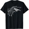 Leonardo Da Vinci Bat Wings Drawing T-Shirt