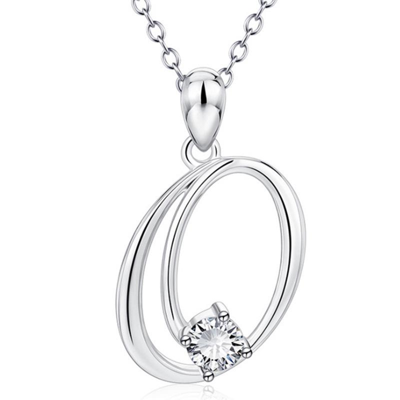 Ожерелье с подвеской Weiya Wish Diamond Alphabet — модное и стильное