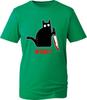 What Killer Cat Halloween T Shirt Scary Funny T Shirt Unisex T Shirt Tee Top