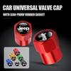 RKM3 Car 3D Metal Wheel Tire Valve Stem Caps Auto Exterior Accessories For Jeep Wrangler Renegade Compass Gladiator Cherokee JL Grand