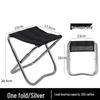ZISIZ Lightweight Aluminum Folding Stool