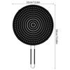 32cm Silicone Splatter Screen Frying Pan Cover Heat Insulation Splatter Screen Cooking Tool Oil Splash Guard Kitchen Accessories