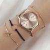 Женские часы Роскошные наручные часы relogio feminino Часы для женщин Milanese Steel Lady Rose Gold Quartz Женские часы Новые