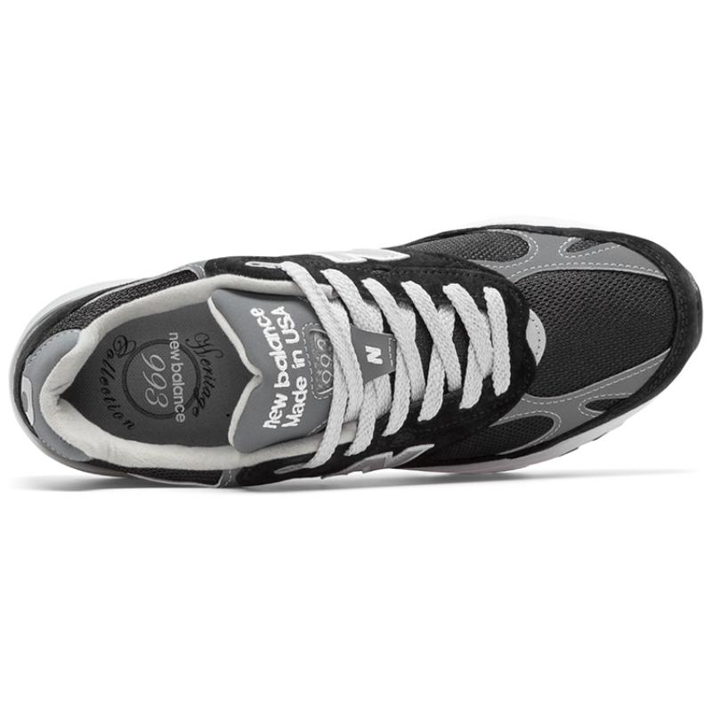 New Balance 993 Сделано в США 'Черно-белые' Кроссовки MR993BK