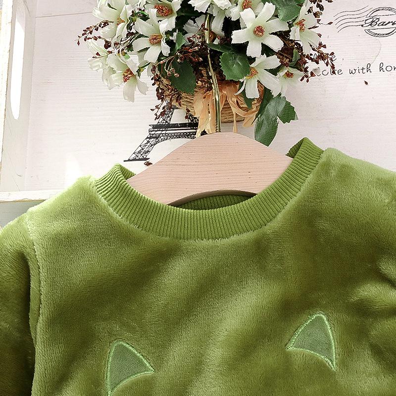 Детские пижамные комплекты Bear 2Pcs Детские пижамы зимние комплекты одежды для девочек 2-6 лет детская одежда пижамы для мальчиков