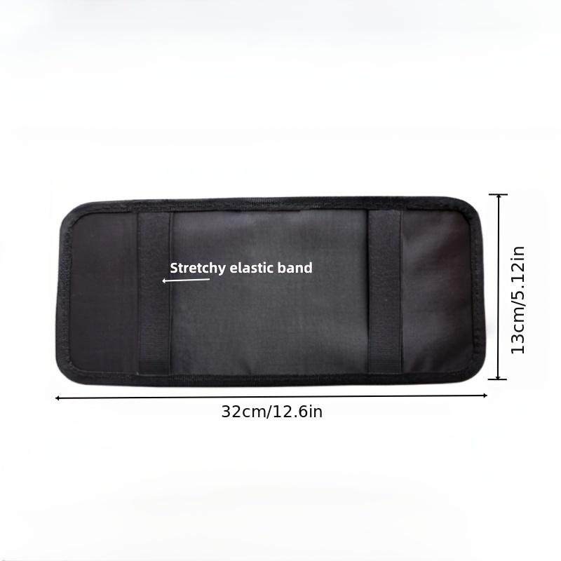 Для автомобиля Органайзер для предупреждающей таблички для инвалидов Сумка для подвешивания на солнцезащитный козырек Многофункциональный органайзер для карт в машине Зажим