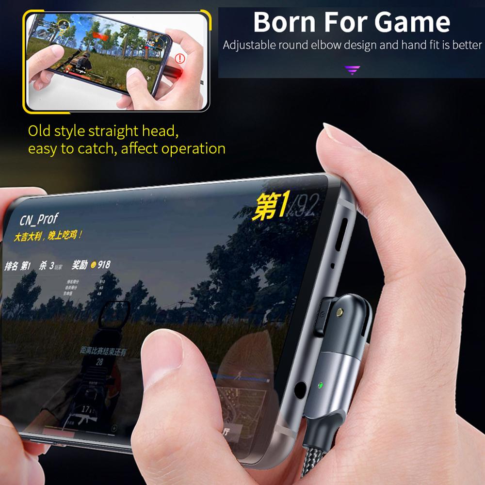 ROCK Поворотный на 180 градусов кабель для быстрой зарядки, кабель Micro USB Type C, провод для мобильного телефона Type-C для iPhone IOS