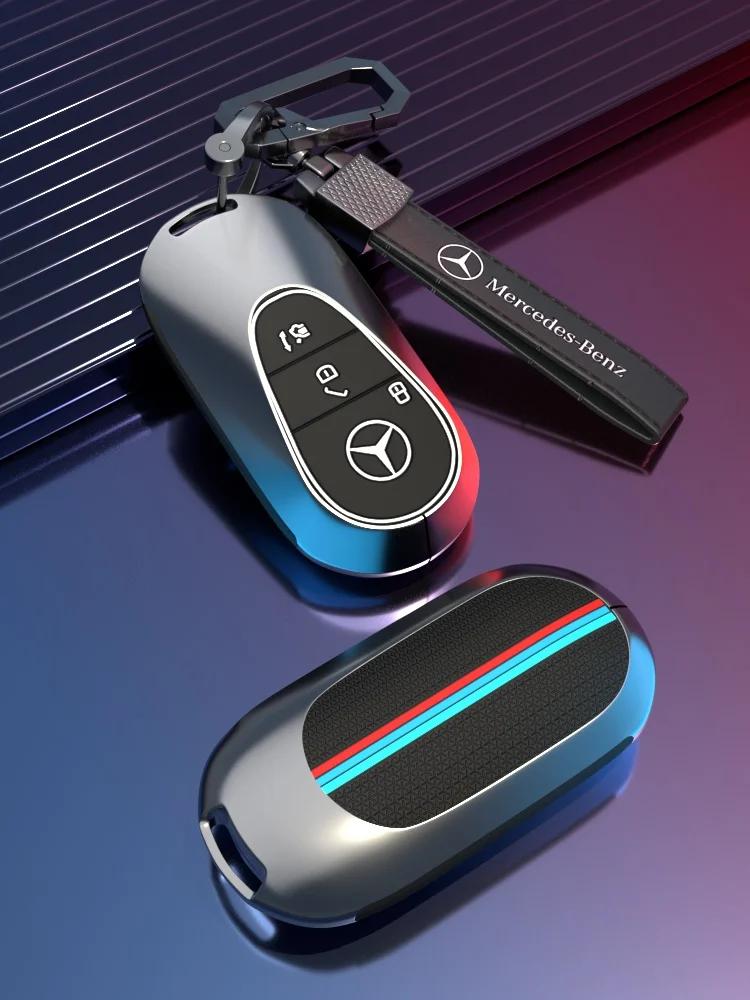 OQA4 For Mercedes Benz 2021 C /S Class W223 W206 S350L S400L S450L S500L TPU Car Key Case Cover Shell Protector
