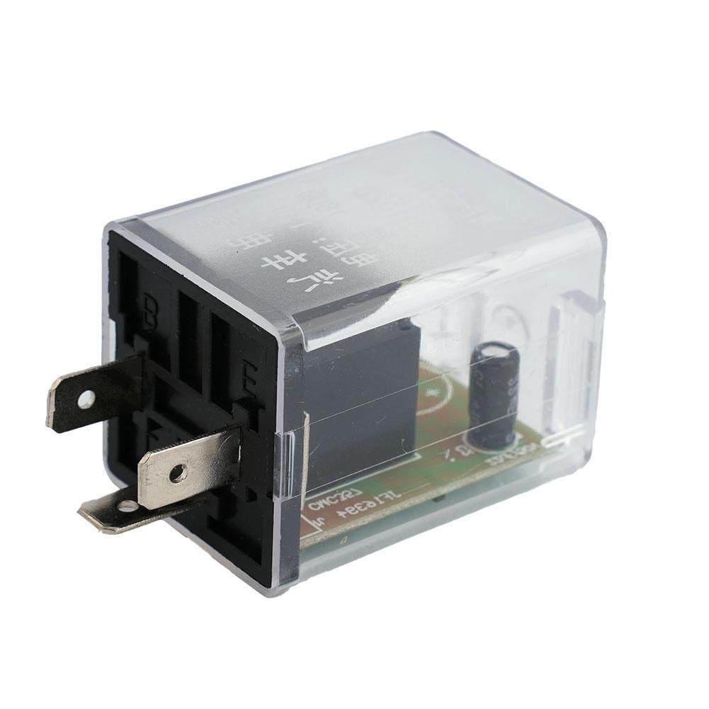 12V 180W 3Pin LED Light Flasher Relay Turn Signal Rate Control Blinker Relay Bulb Burnt Out Warning