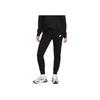 Nike Solid Color Logo Embroidered Jogger Pants Women Bottoms Black DQ5175-010