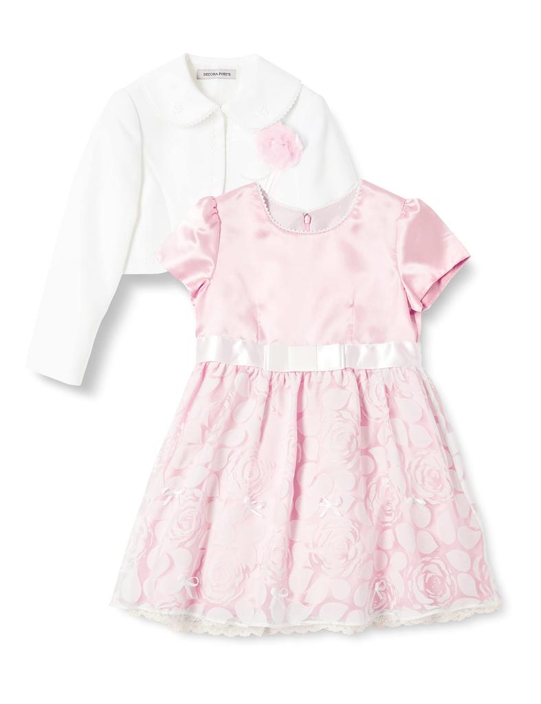 Платье Decora Pinkies Formal 130 см, Розовое для девочек,