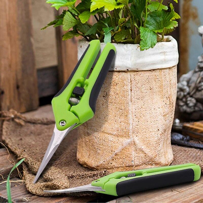 1 Set, Garden Scissors, Garden Pruning Shears, Non-Slip Labor-Saving Flower Branch Branch Shears, Fruit And Vegetable Shears, Fr