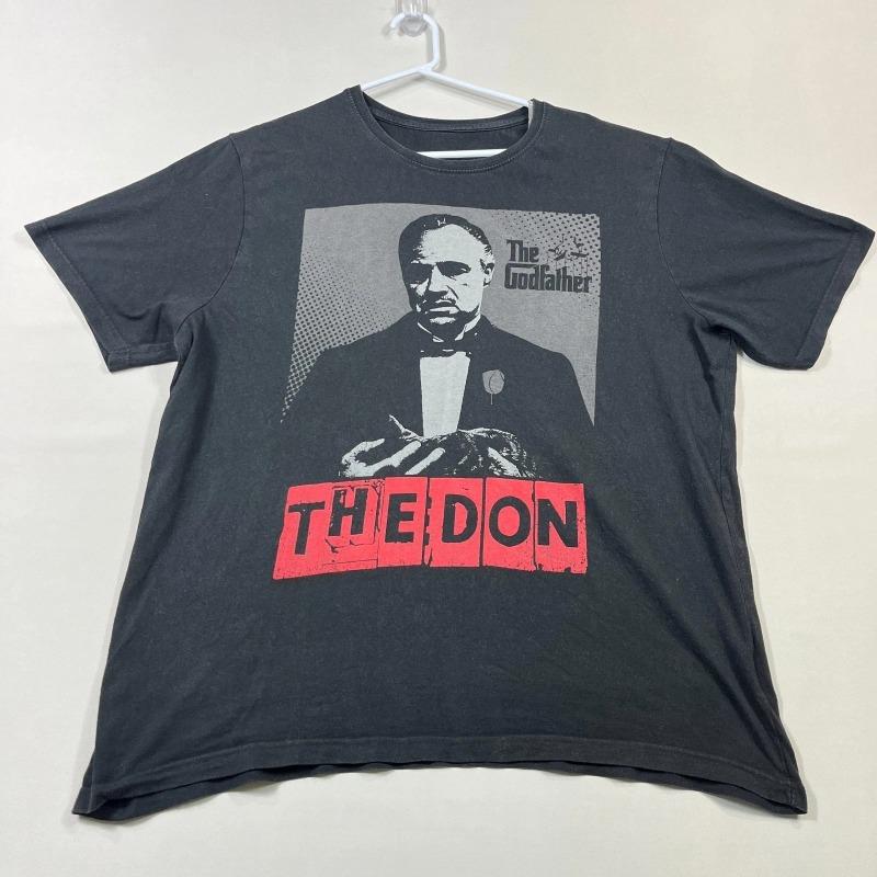Godfather Tang Pattern Pure Cotton Movie Tshirt Unisexs Tshirt Summer New Casual Fashion Unisex Tshirt