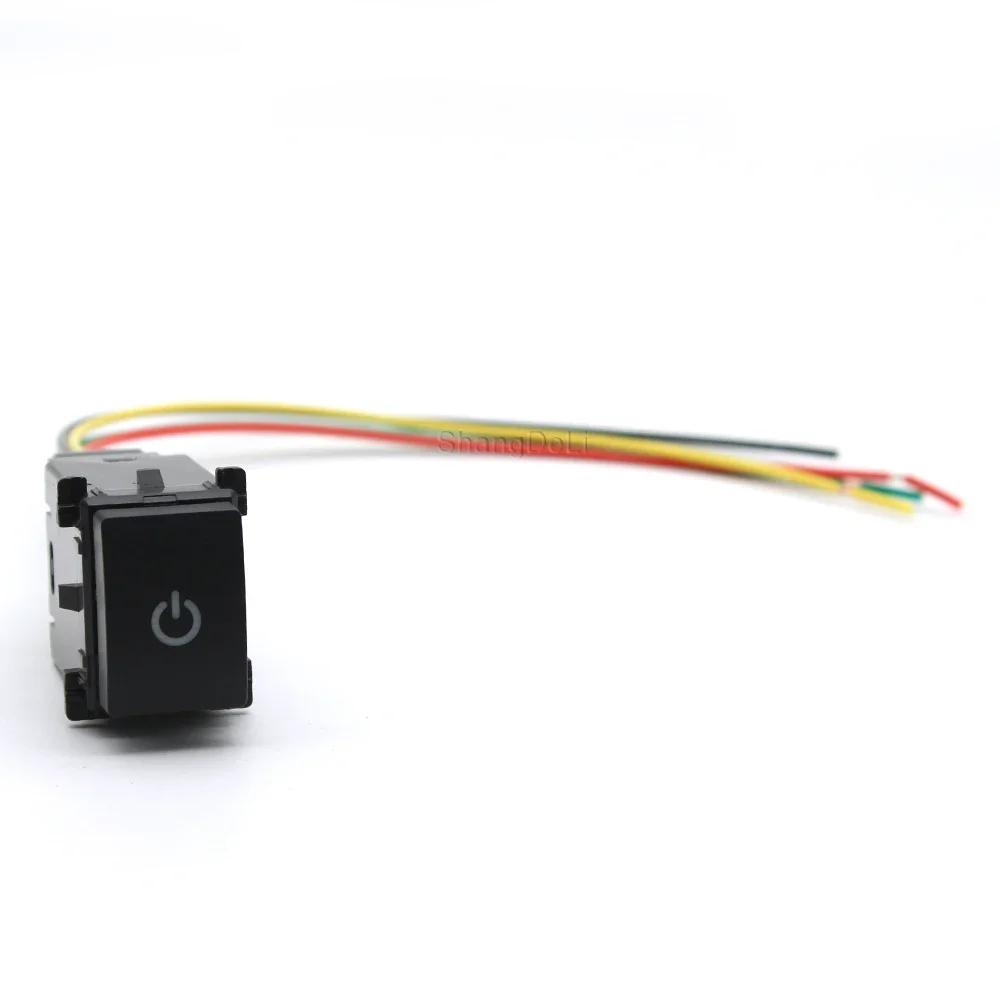 1PC Interior DRL LED Light Front fog light Power On Off Trunk Radar Switch Button For Subaru Forester (SK) 2019 2020 2021 Switches4