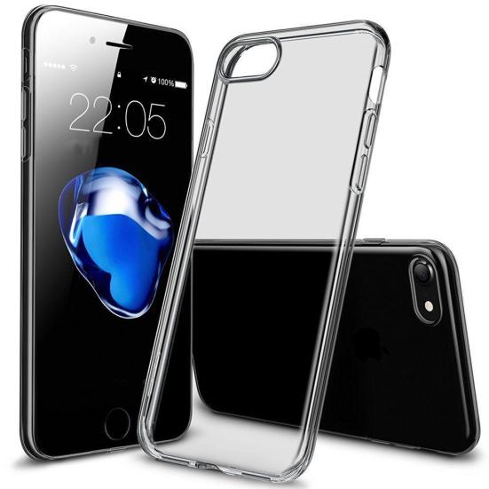 Прозрачный Чехол из Мягкого Силикона для iPhone SE 5 5S 6