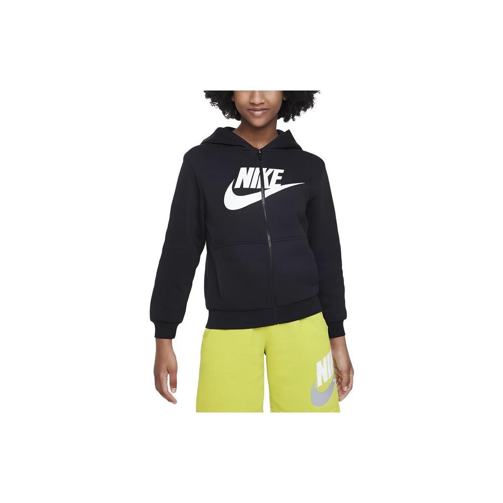 Nike Спортивная одежда Худи с логотипом Club Fleece Детские худи Черный FD2990-010