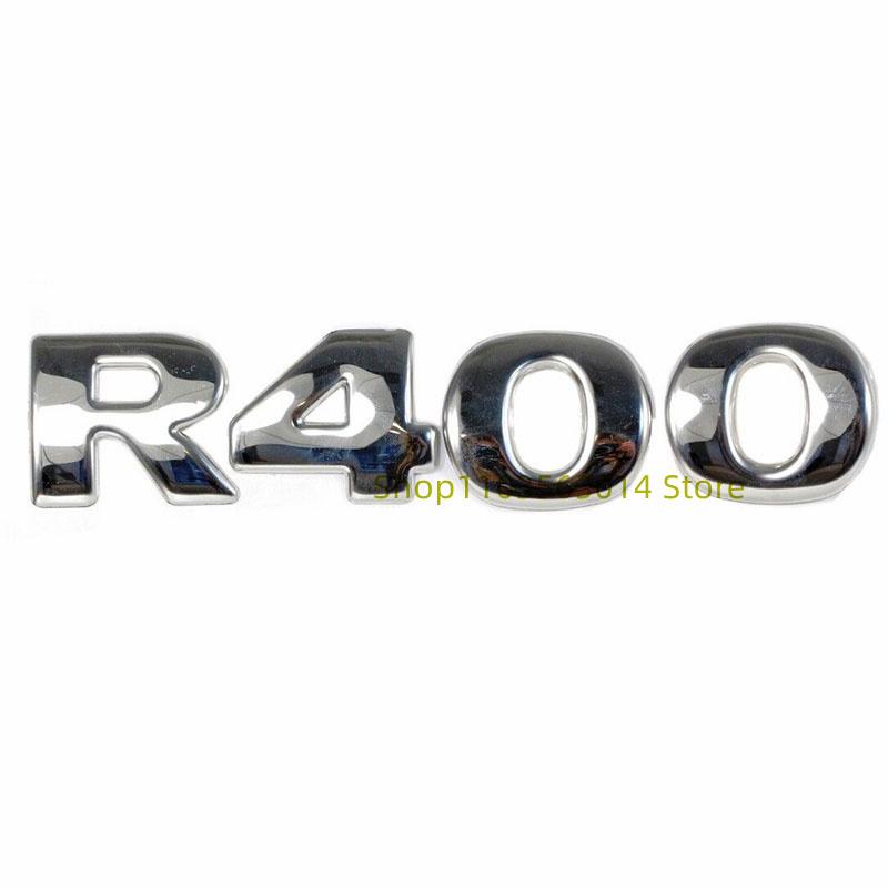 2017 Flat Font Glossy Black Letters For R320 R400 Top ABS Emblem for R Class Car Trunk Nameplate Sticker