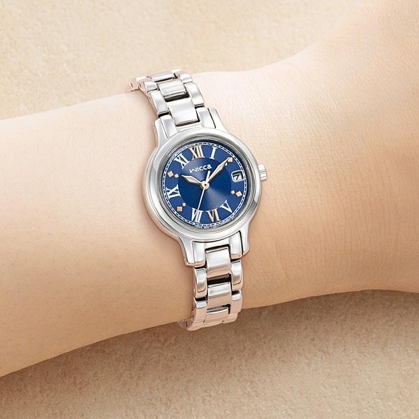 Citizen Женщины KH4-912-71 ( Смотреть wicca Solar-Tech) Круглые часы из нержавеющей стали, аналоговые