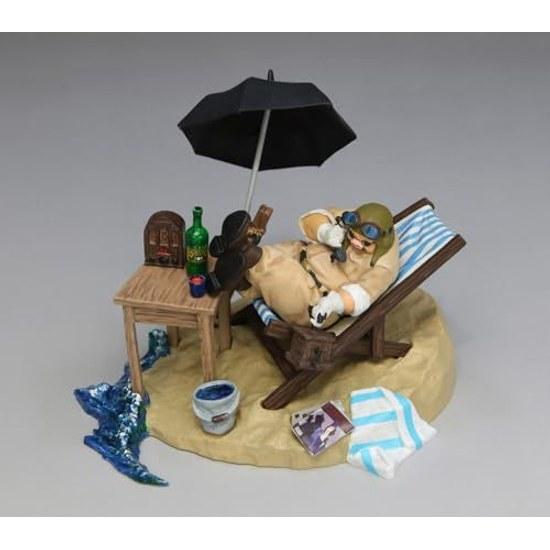 Fine Mold Studio Ghibli Vignette Collection No.1 Porco from Rosso Hideout Non-Scale Plastic Model GV1 Molding Color