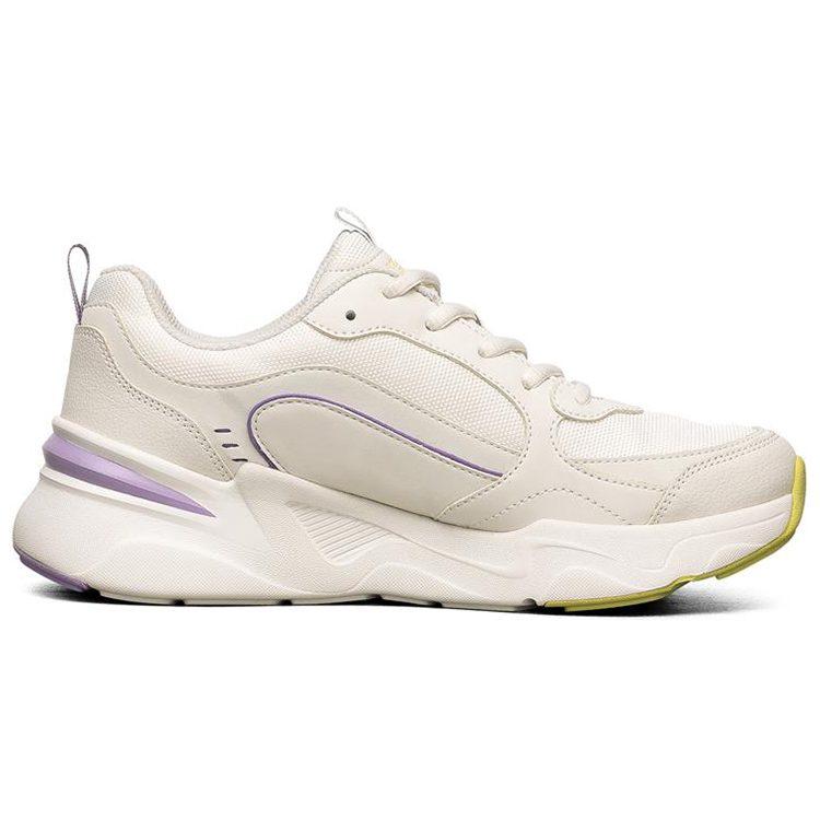 Skechers Bob's Bamina Low Top Sneakers White/Purple Women's 117040-WPR