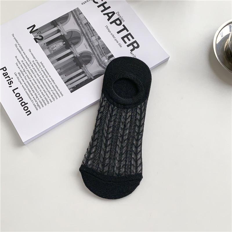 Летние дышащие влагоотводящие противоскользящие полые неглубокие невидимые носки мужские носки ювелирные аксессуары