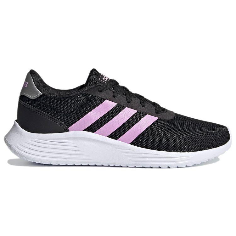 adidas Lite Racer 2.0 Black Clear Lilac Женские кроссовки Core-Black Cloud-White FZ0383